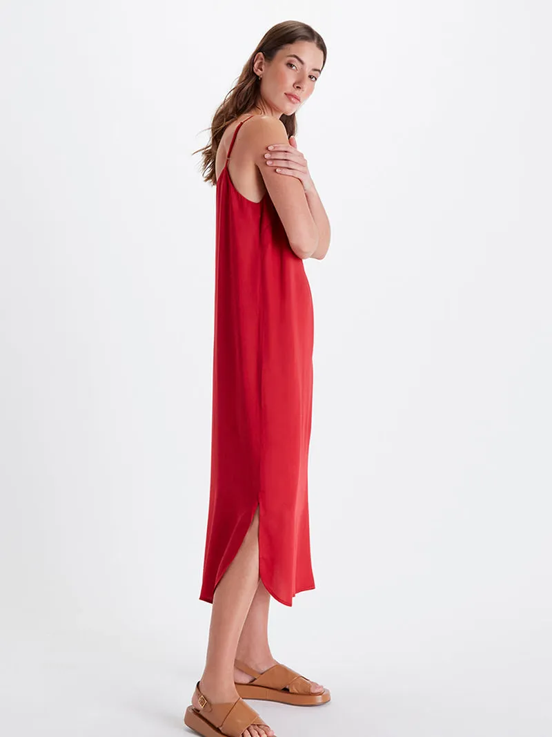 Neu Nomads dames vegan Slipdress Easy Fuchsia, foto 2