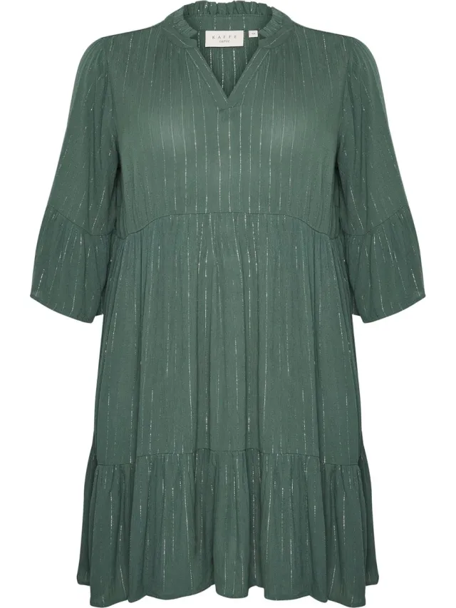Kaffe Curve KClio Dames Jurk -Garden Topiary