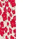 Mango viscose gebloemde midi jurk - rood, foto 7