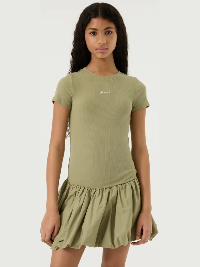 Garcia Groene jurk