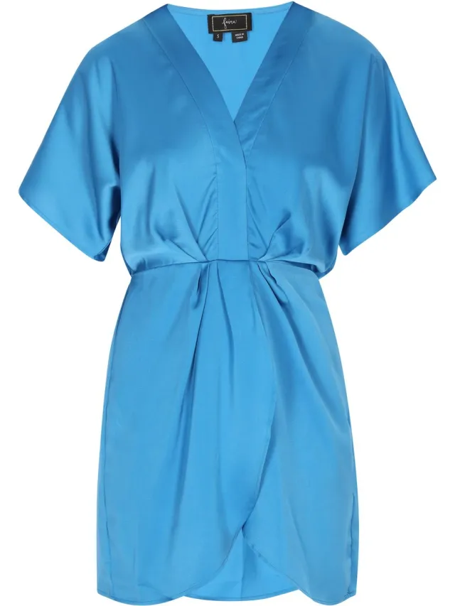 Faina Jurk blauw
