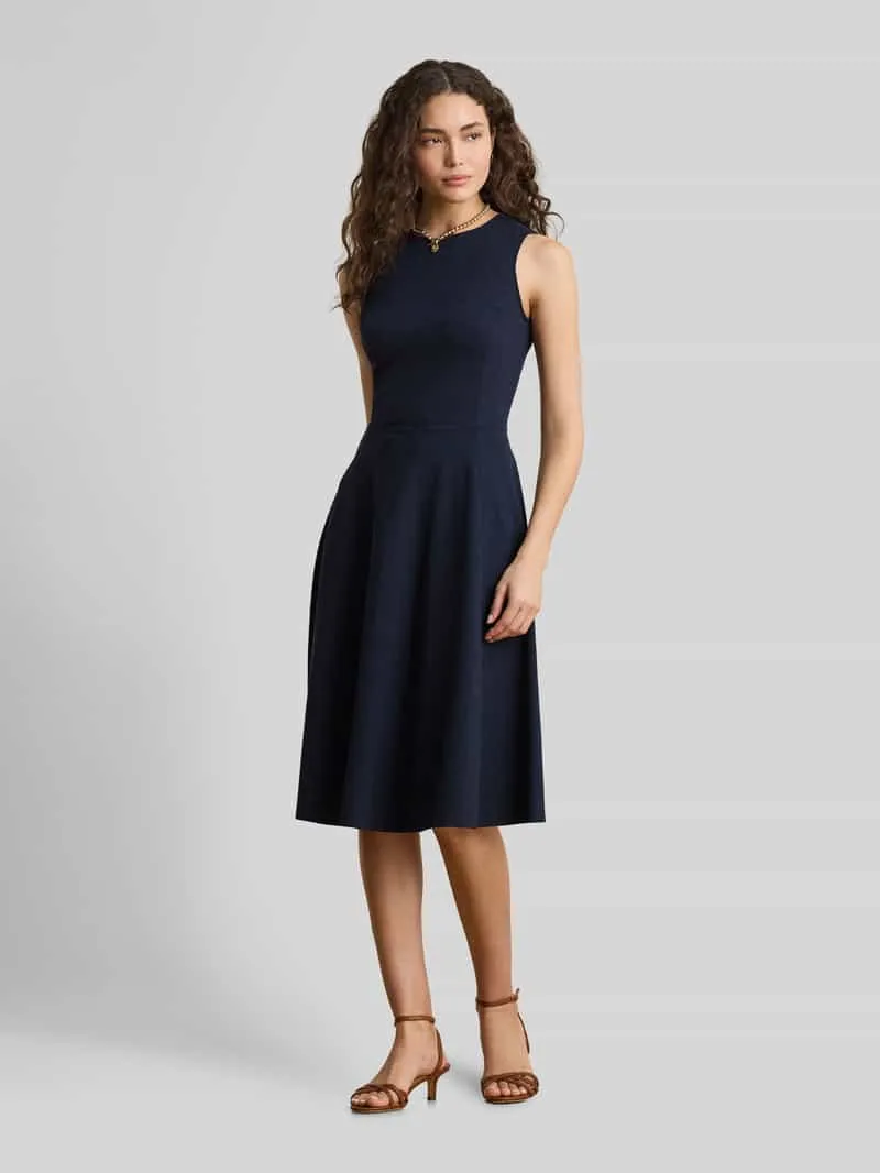 Lauren Ralph Lauren Businessjurk van viscosemix Marineblauw