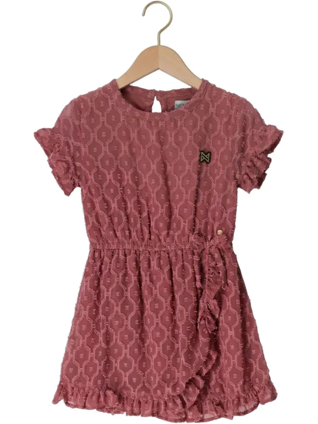 Koko Noko Meisjes Jurken N58983 - Roze