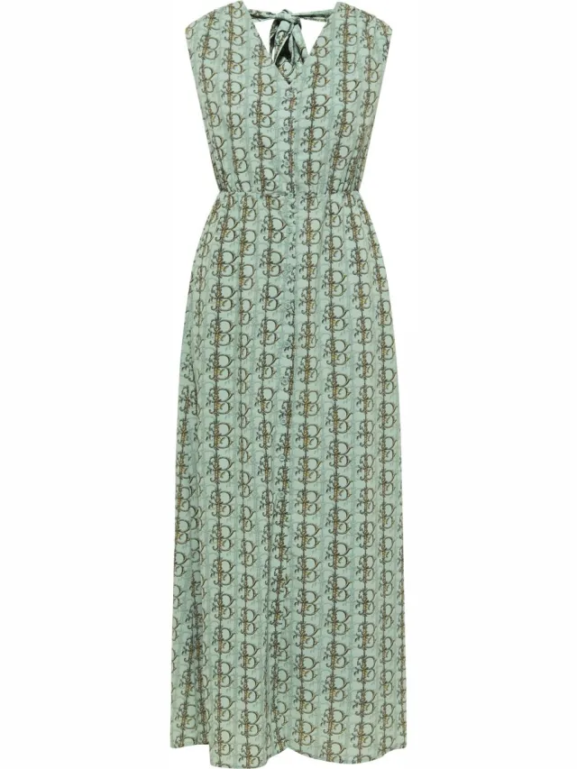 Faina Maxi jurk munt