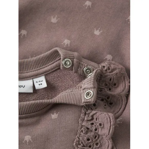 GUPPY BABY Flovisa sweatjurk oudroze, foto 4