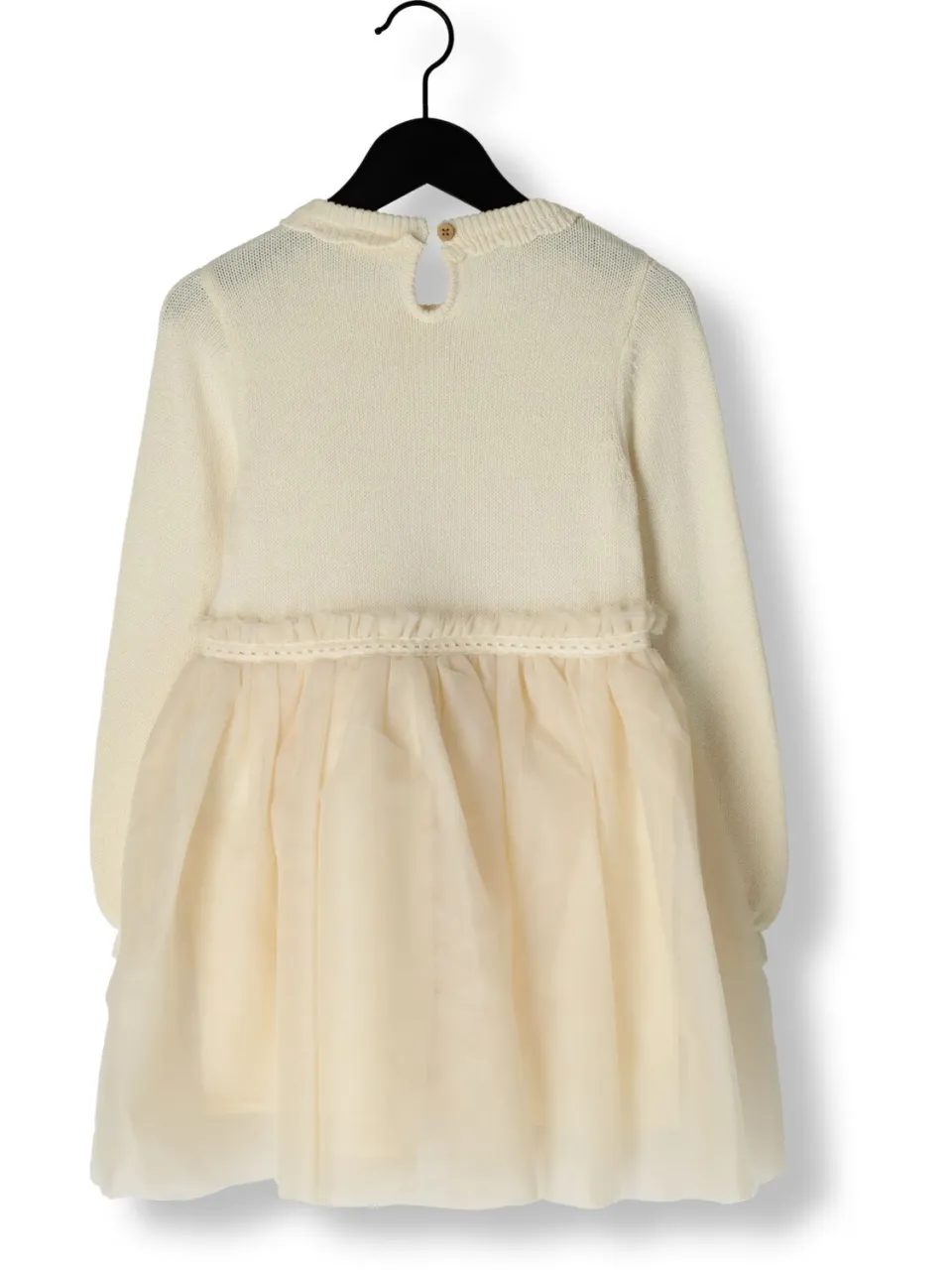 Lil' Atelier Meisjes Jurken Nmfsarina Ls Knit Dress Lil - Creme, foto 2
