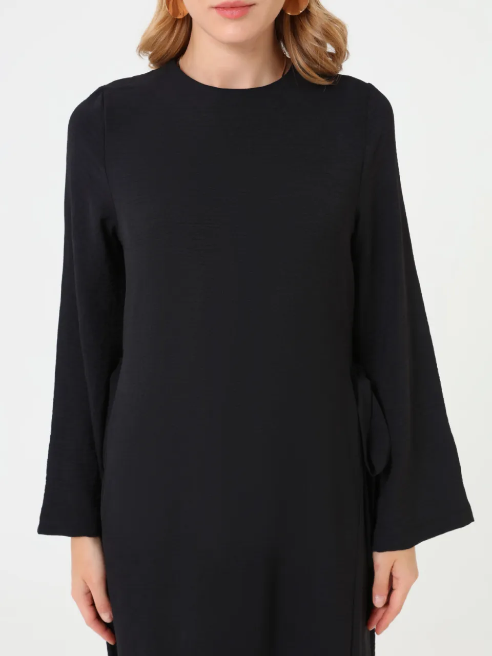 Modest Dress Refka zwart, foto 2