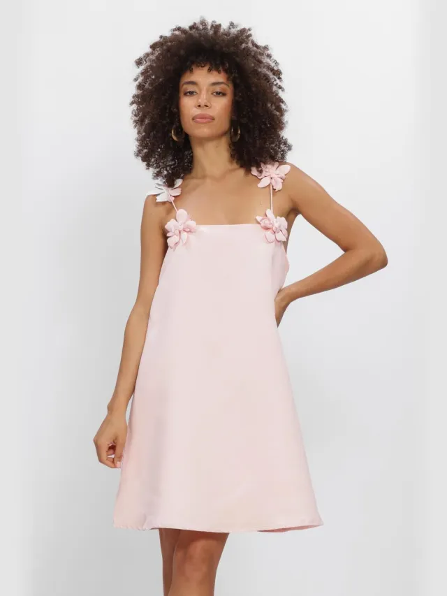 Y.A.S. YAS Dames Jurken Yasdouce Strap Midi Dress - Lichtroze