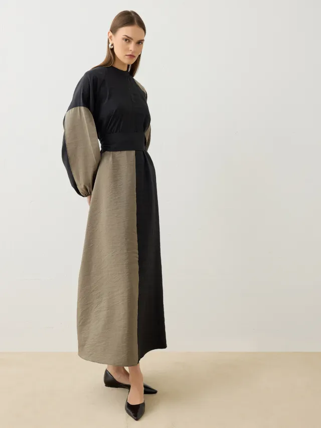 Refka Modest Dress Refka Zwart