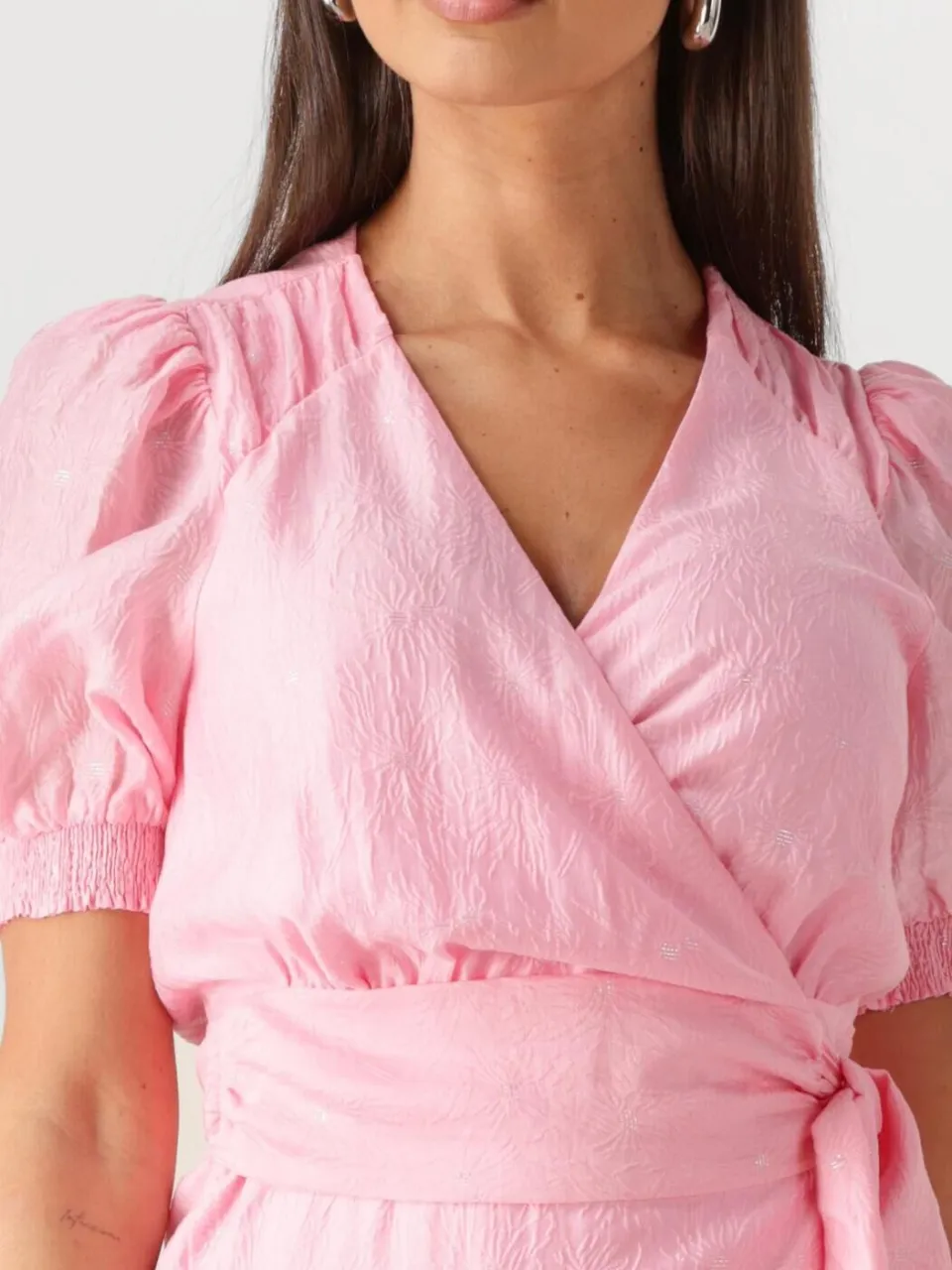 Freebird Dames Jurken Blossom Mini Flow - Roze, foto 3