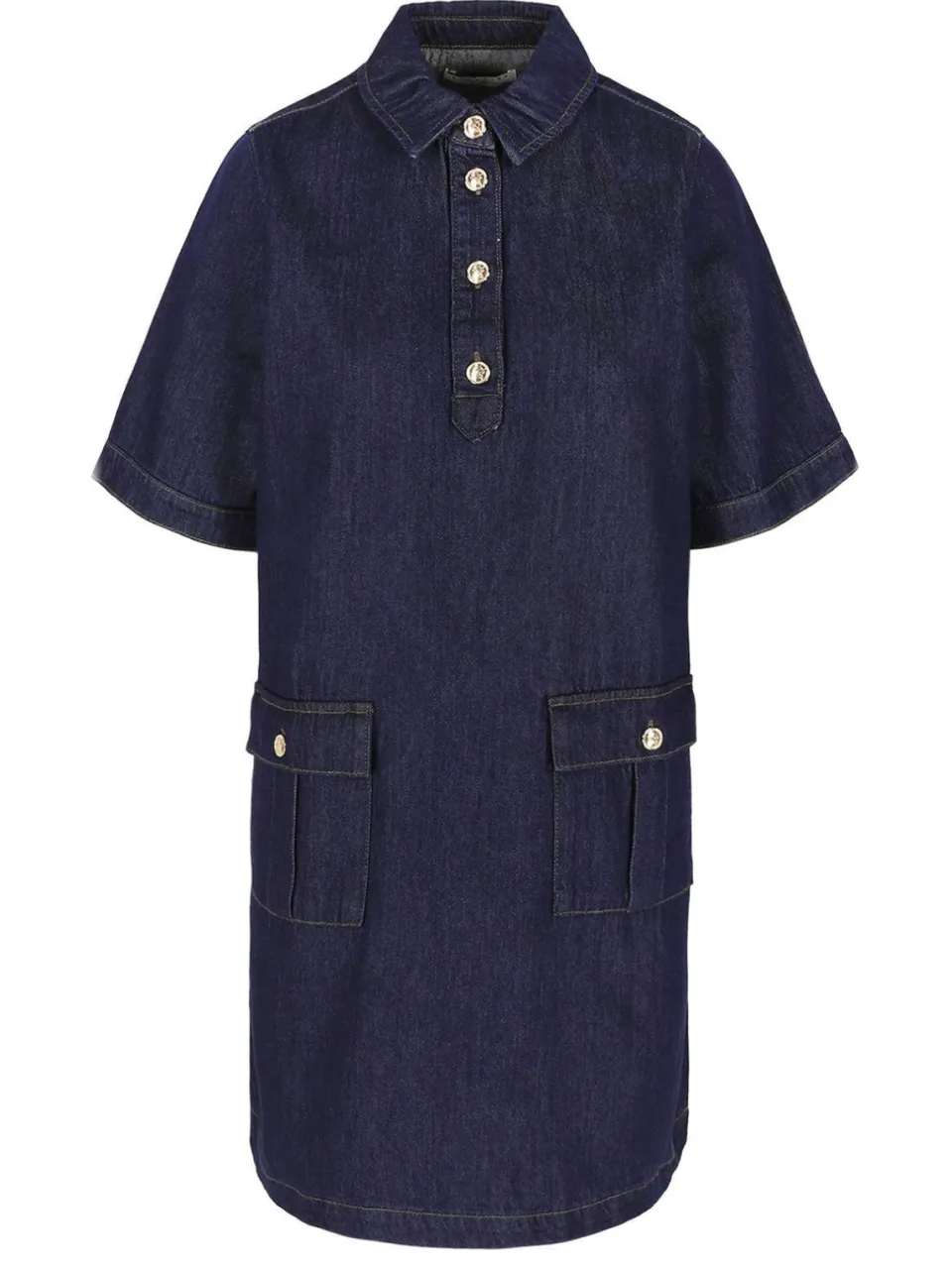 LOLALIZA denim spijkerjurk dark blue denim, foto 2