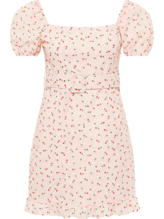 MyMo Mini-jurk met korte mouwen Dames roze, foto 2
