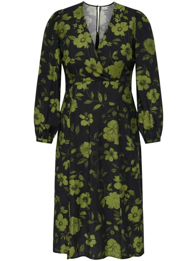 Only Carmakoma Jurk CARCAMILLE Lange jurk Black 1