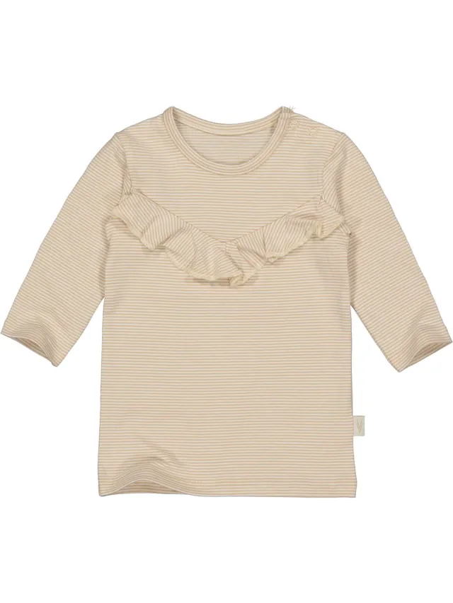 Levv jurk NEVA AOP Sand Soft Stripe AOP Sand Stripe
