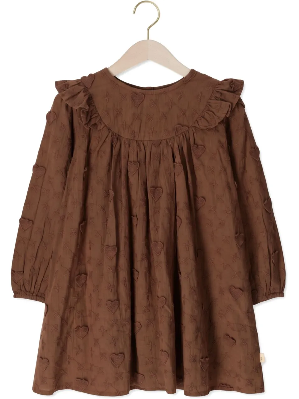 Ton & Ton Tali jurk bruin