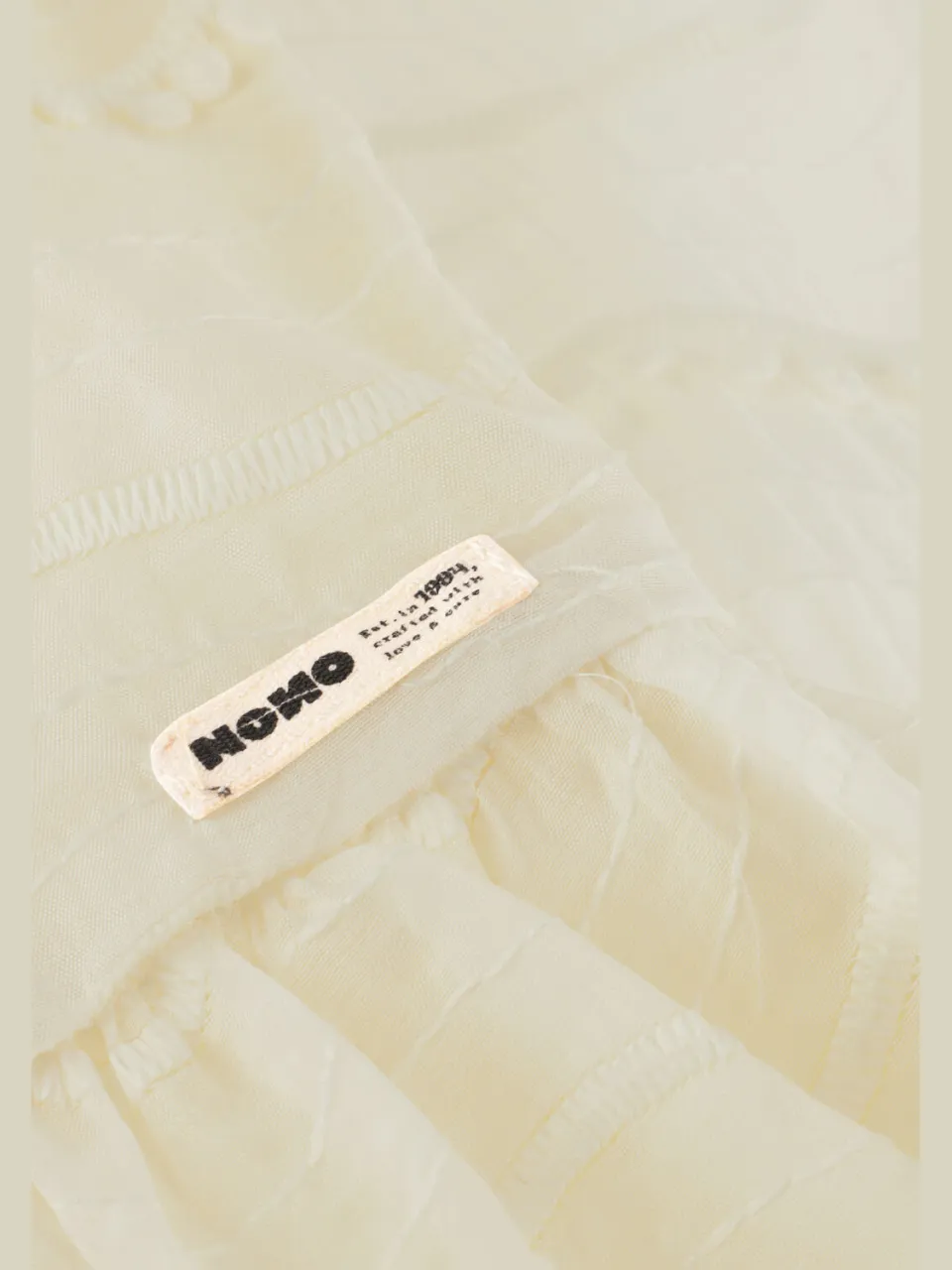 Nono Milly midi jurk offwhite, foto 4