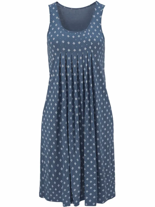Strandjurk blauw geprint, foto 2