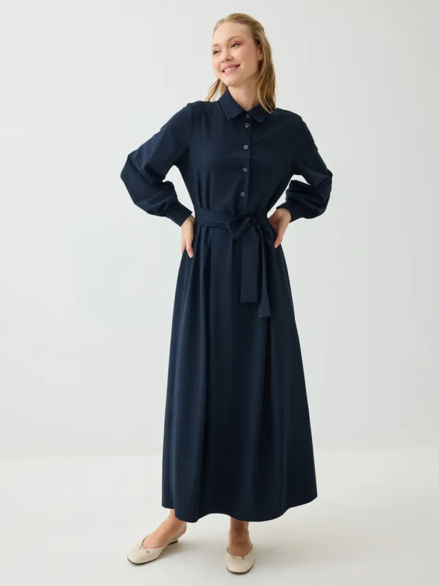 Benin Modest Dress Benin Zwart