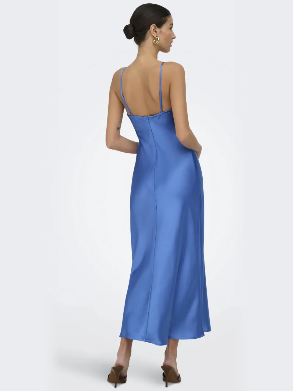 Only midijurk - blauw, foto 2