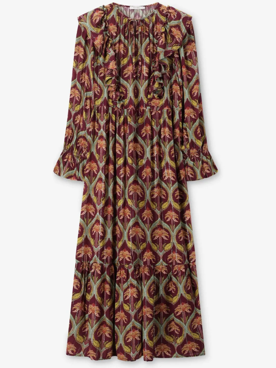 Sissy-Boy maxi jurk multi donkerrood, foto 2