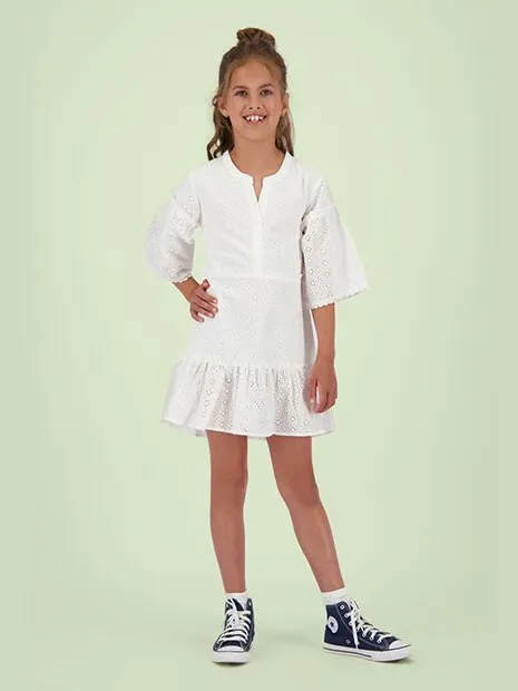 Vingino Meisjes Jurken Paulina - Wit