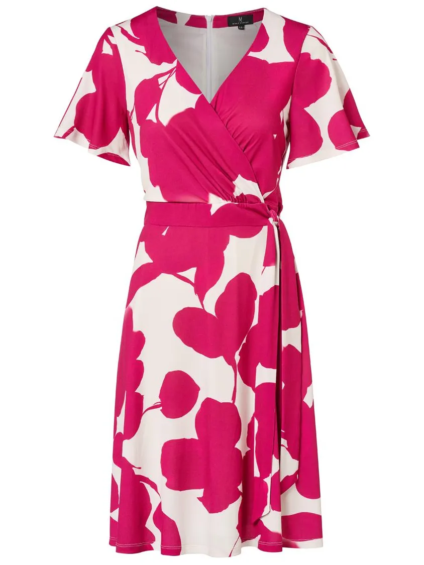 Mart Visser Regina Print Jurk Offwhite / Roze, foto 2