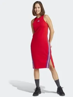 Jurk adidas IS8341 rood, foto 2