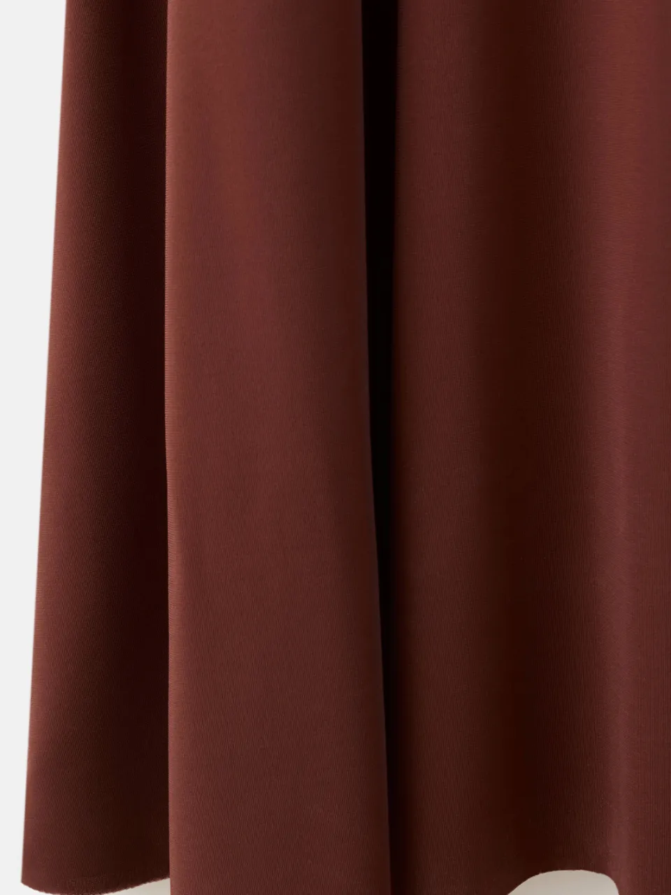 Mango halter midi jurk - roodbruin, foto 5