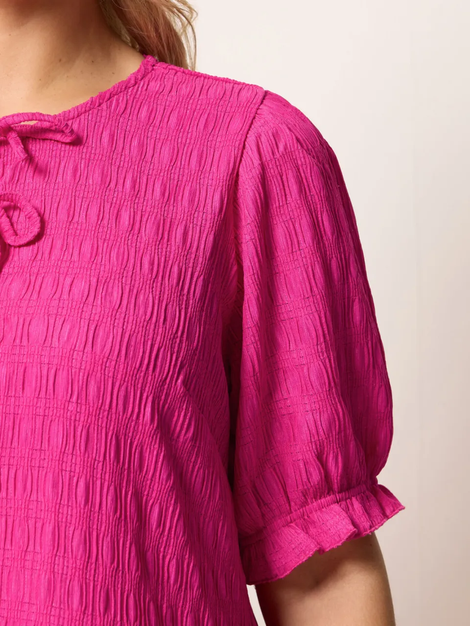 Yours Roze Minijurk Met Strik Voor, foto 5