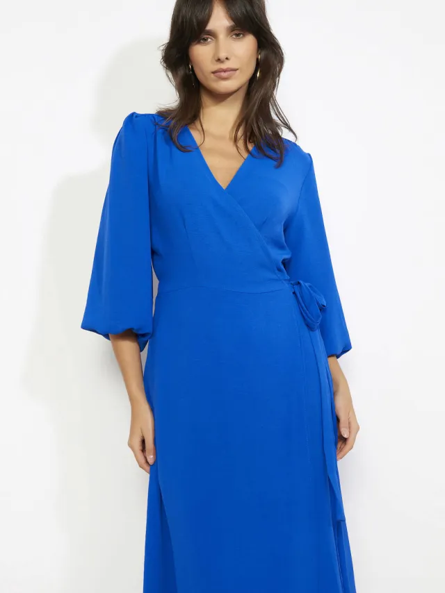 LOLALIZA A-lijn jurk blauw, foto 3