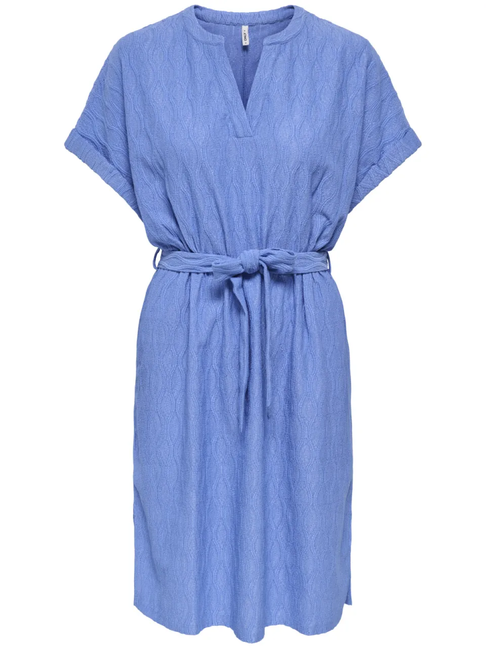 Only korte jurk blauw, foto 2