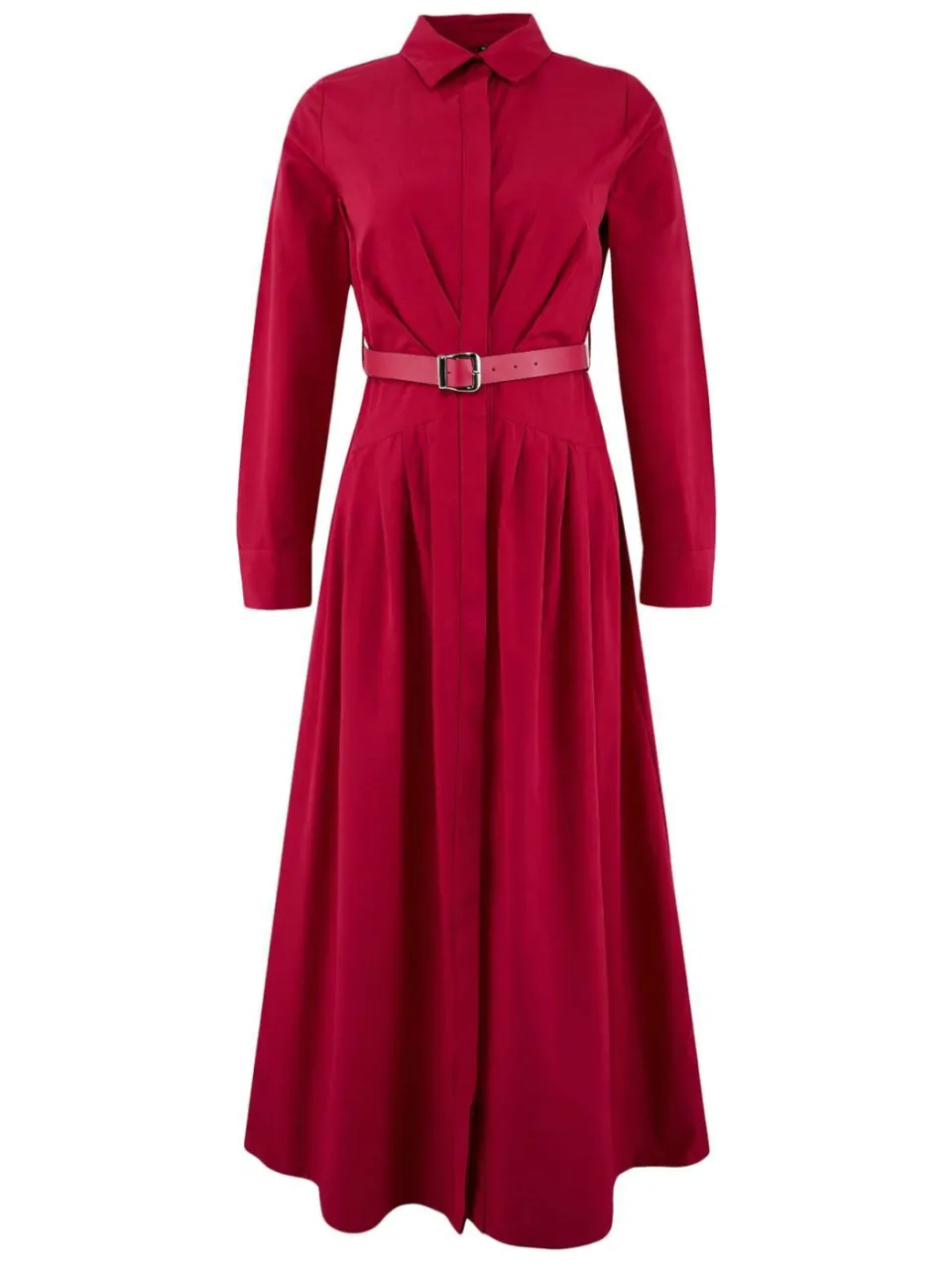 Trendyol Modest Dames Roze Effen Maxi Lang Casual Skater Modest Jurken, foto 2