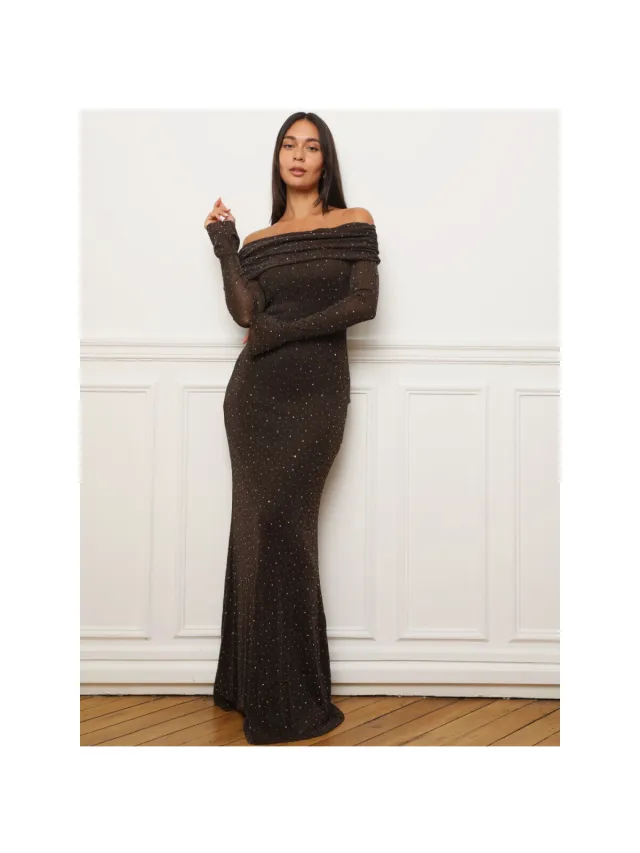 La Modeuse Jurk La Modeuse 79863_P189965 Bruin