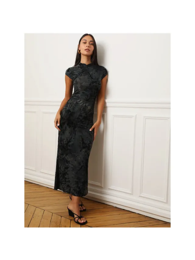 La Modeuse Jurk La Modeuse 79942_P190119 Zwart