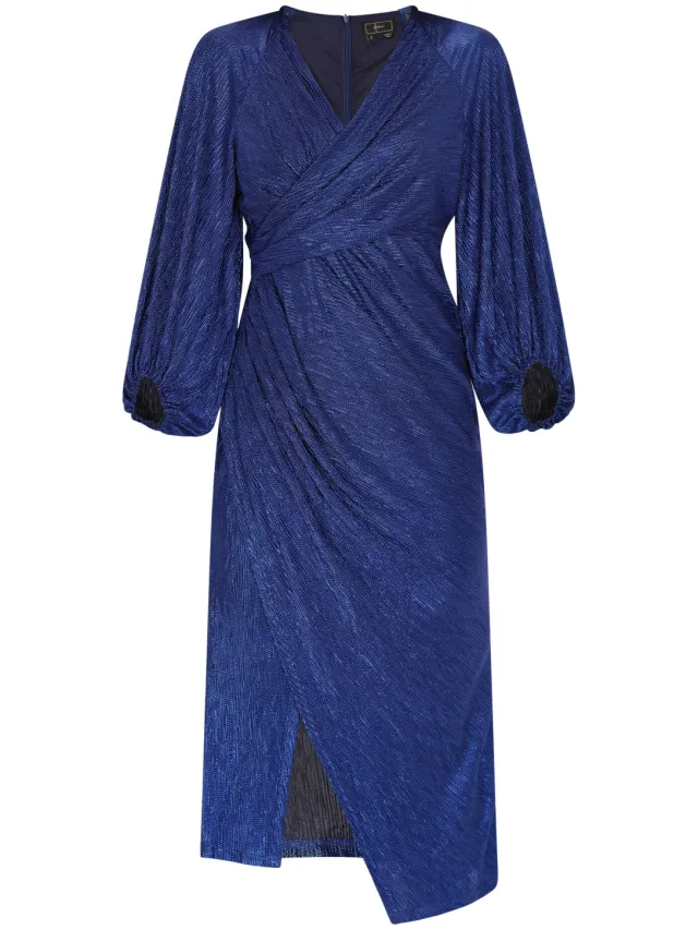 Faina Jurk Dames blauw, foto 2