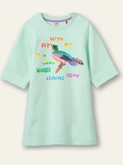 Oilily Daver sweat jurk Veelkleurig