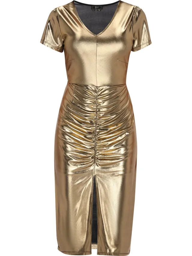 NAEMI Dress Gold