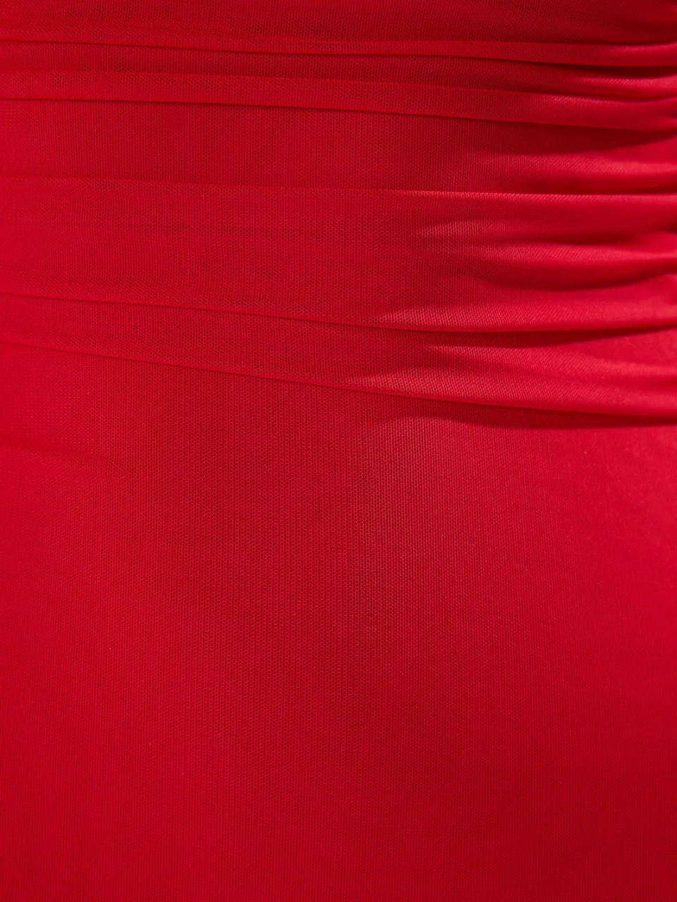 Trendyol TRENDYOLMİLLA Dames Rood Effen Maxi Mouwloos Diploma-uitreiking / Gala Recht Avond & Gala Jurk, foto 2