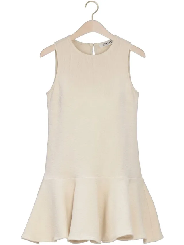 Edited Zainab Dress Dames - Jurk - Creme