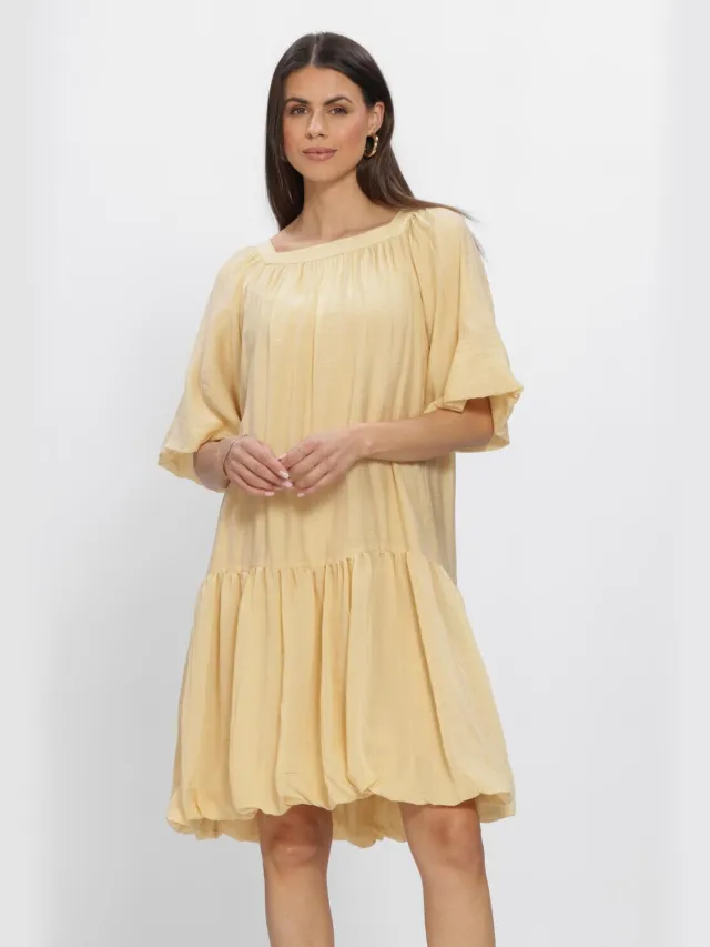 INWEAR Dames Jurken Lylaiw Frest Short Dress - Geel