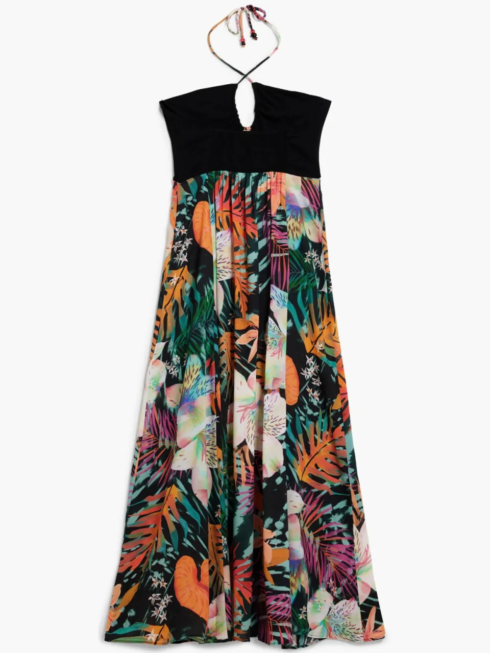 Desigual maxijurk zwart, foto 3