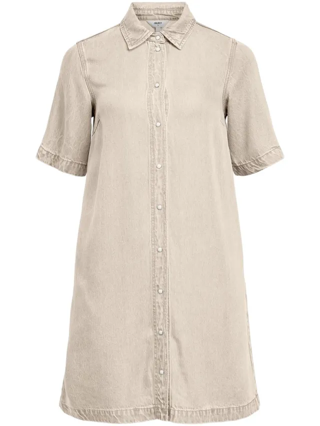 OBJECT COLLECTORS ITEM Object Mini jurk Denim Birch