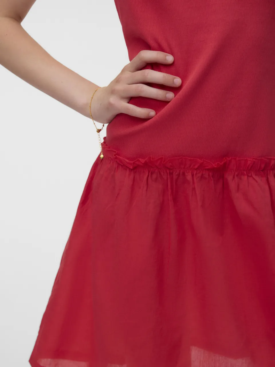 Vero Moda zomerjurk rood, foto 4