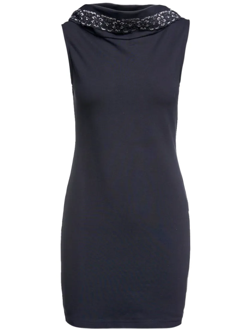 Conquista Off Shoulder Mini Dress zwart, foto 2