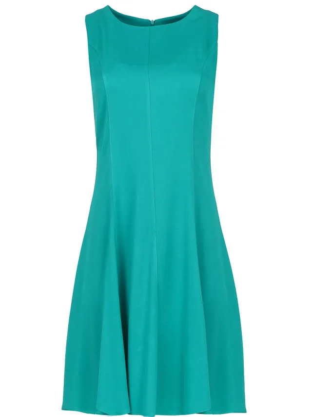 Conquista Groene Cloche jurk