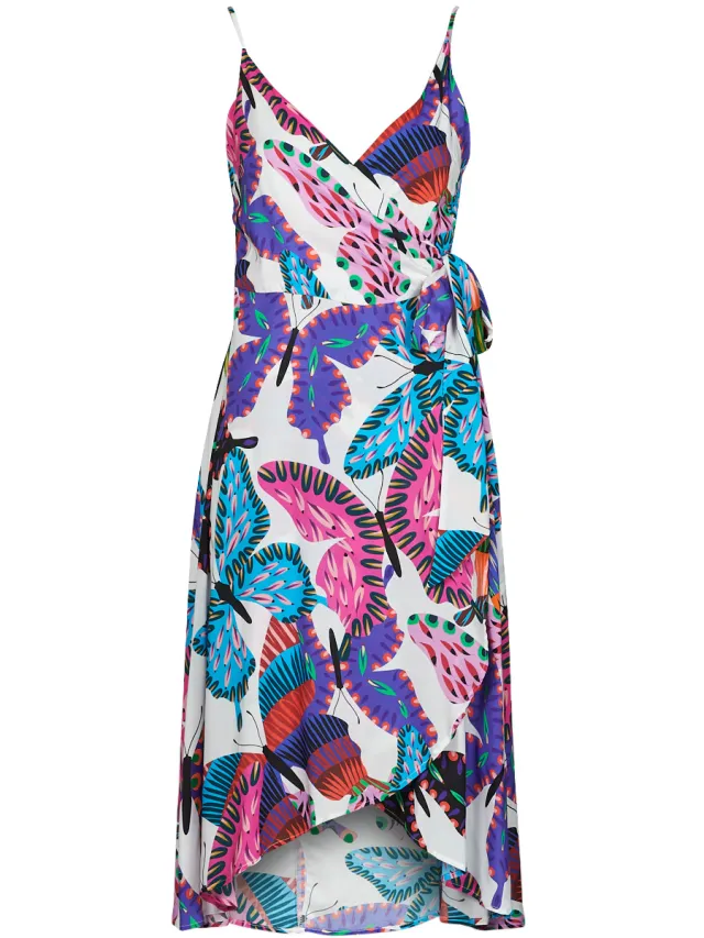 Desigual Korte Jurk Desigual VEST_ALANA Wit
