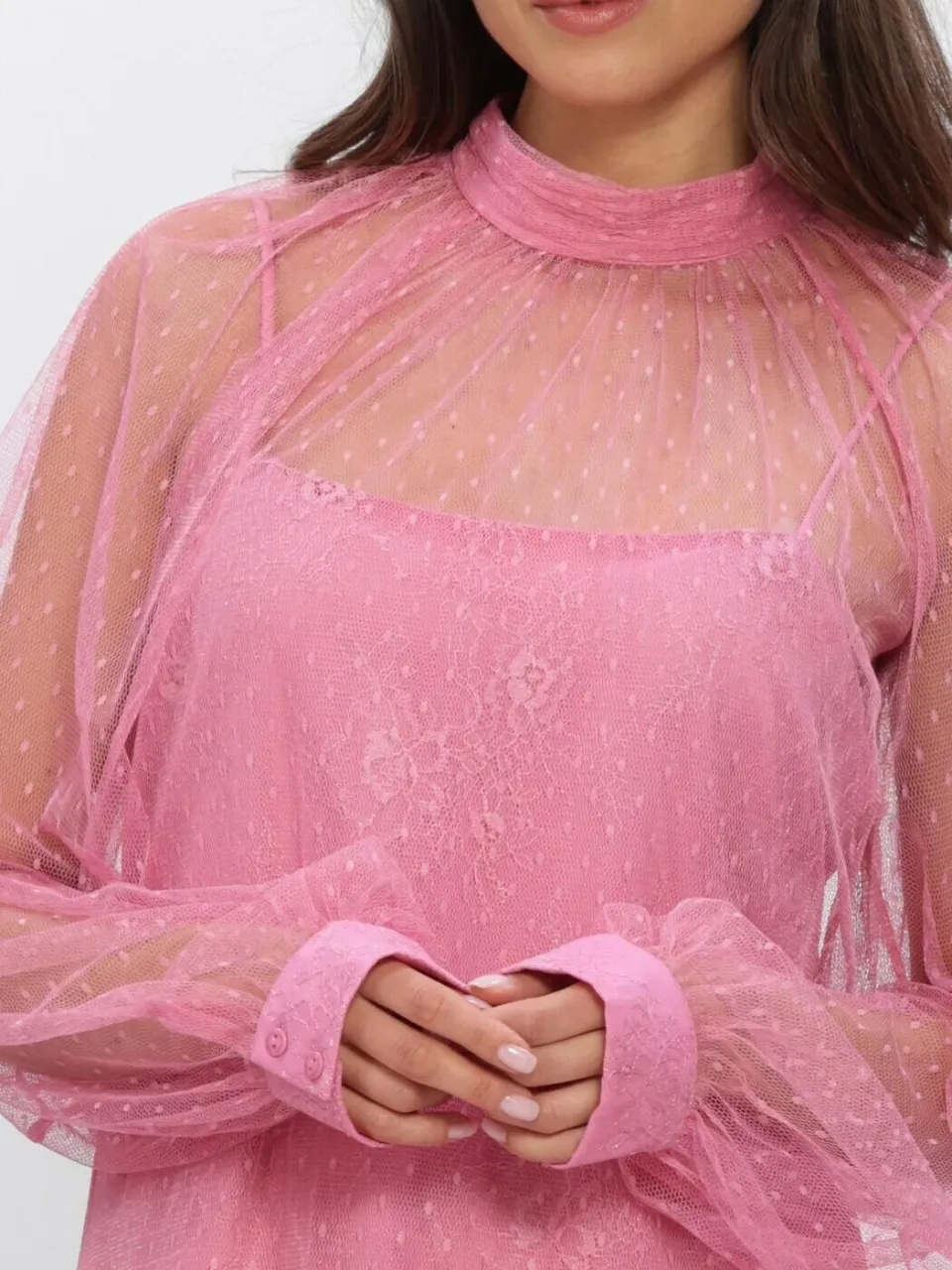 TWINSET MILANO Dames Jurken 261tp2771 - Roze, foto 4