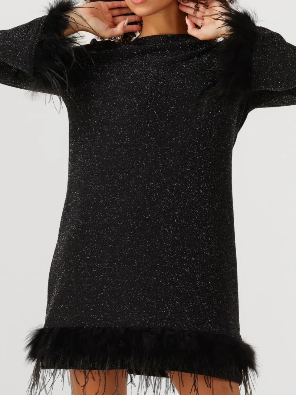 ANA ALCAZAR Dames Jurken Dress Pure - Zwart, foto 3