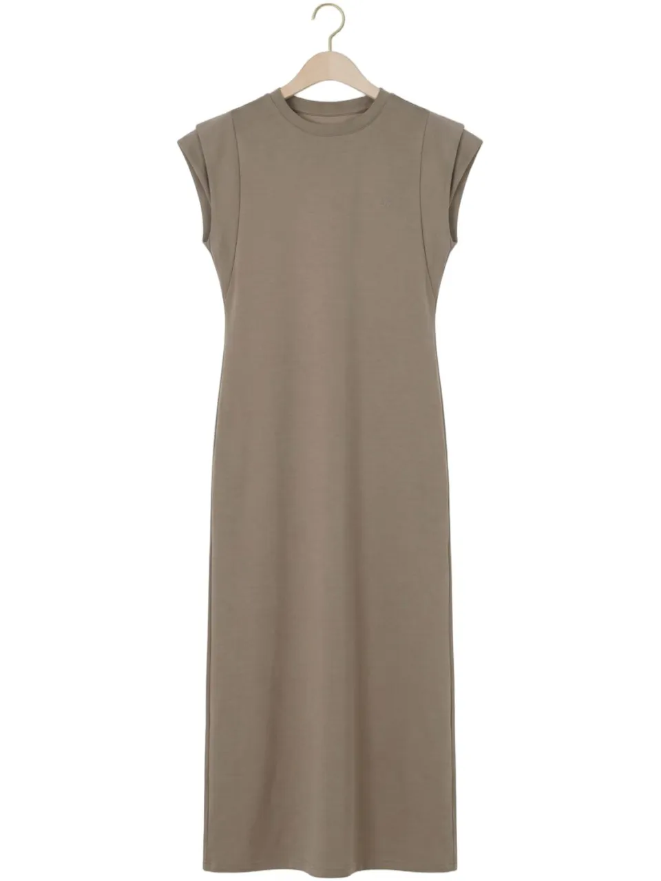 AIMEE THE LABEL Dames Jurken Silvana - Taupe, foto 2