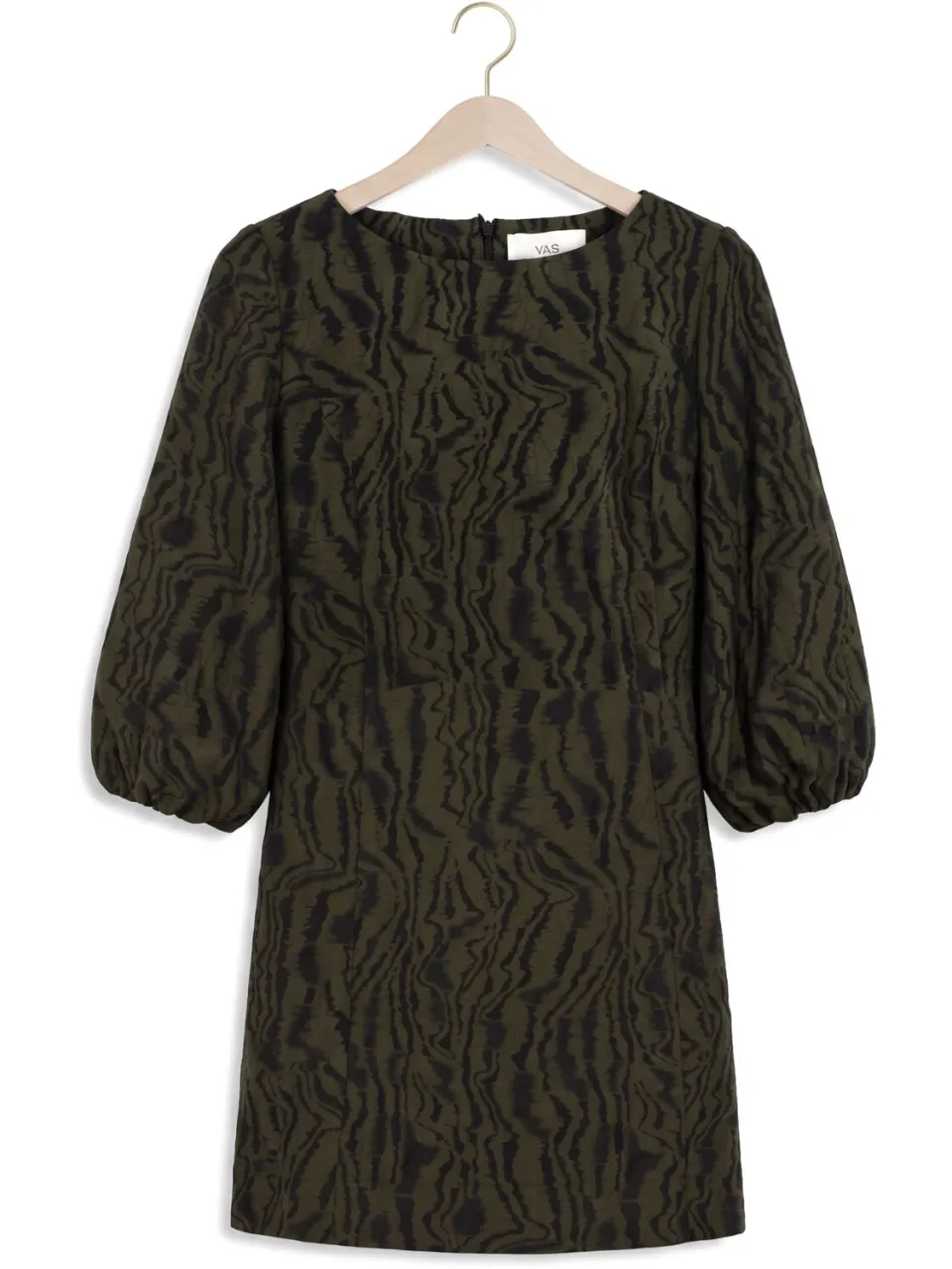 Y.A.S. YAS Dames Jurken Yasolivine 3/4 Dress - Groen, foto 2
